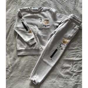 Boys Jurassic‎ World Pullover Sweat Shirt and Pant Set Size 5/6